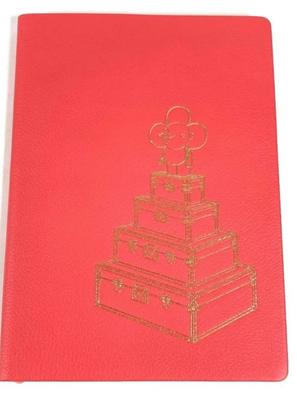 Louis Vuitton Notebook Cahiers Clemence Vivienne Leather Pink